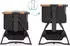 Fillikid Beistellbett Scandic grau melange