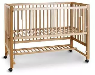 tiSsi Beistell- und Babybett Hajo natur