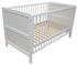 Micoland Kinderbett/Juniorbett/Beistellbett 140x70cm 3in1 weiß