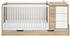 Galipette Sacha Bed 70x140cm with Storage and Changing Table Oak