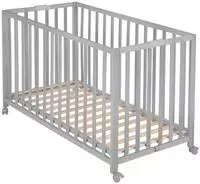Roba GITTERBETT Taupe 64.5x77x123 cm
