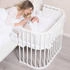 Babybay Verlängerungsseite für Maxi, Boxspring und Comfort Plus schiefergrau lackiert