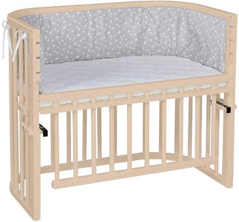 Babybay Beistellbett Maxi Comfort Plus 89x51 cm beige lackiert