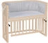 Babybay Beistellbett Maxi Comfort Plus 89x51 cm beige lackiert