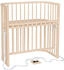 Babybay Beistellbett Boxspring Comfort Plus 89x51 cm beige lackiert