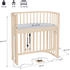 Babybay Beistellbett Boxspring Comfort Plus 89x51 cm beige lackiert