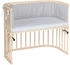 Babybay Beistellbett Maxi 89x51 cm beige lackiert