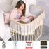 Babybay Beistellbett Maxi 89x51 cm beige lackiert