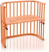 Babybay BEISTELLBETT Kernbuche 46x79x87 cm