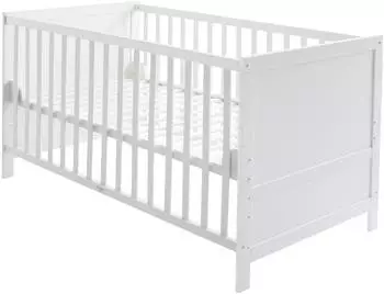 Roba Kombi-Kinderbett Lukas wei&szlig;