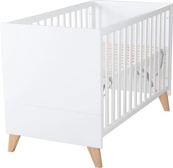 Roba Multifunktionsbett mit Beistellfunktion Leon 60 x 120 cm weiß
