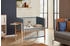 Paidi Little Cloud Anstellbett / Beistellbett mattblau mit Lattenrost (1450208)