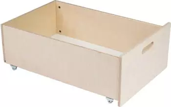 Waldin Schublade für 7in1 Babybett, Natur, Natur