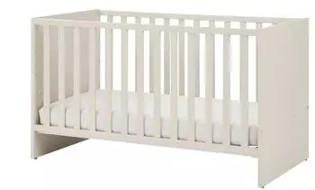 Paidi Little Snu Babybett 70x140cm, Holz teilmassiv, Cashmere-Beige, h&ouml;henverstellbar