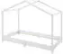 Roba Hausbett Bodenbett 70x140cm Holz weiß (207023WE)