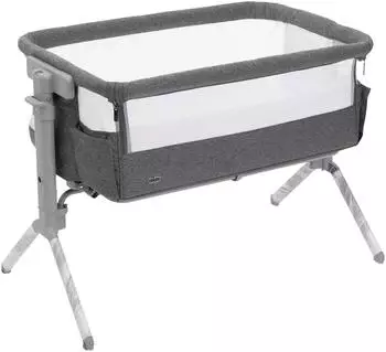 Chicco Next2Me Armonia Beistellbett, 11 Höhenstufen, 66-83cm, Carrara (Next2Me Armonia)