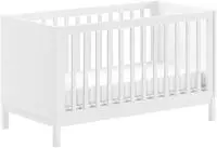 Vipack Babybett "in gradlinigem Design, standfest gebaut, pflegeleichte...