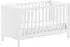 Vipack Babybett 70x140cm mit 3 Schlupfsprossen, Holz/Holzwerkstoff, weiß
