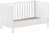 Vipack Babybett 70x140cm mit 3 Schlupfsprossen, Holz/Holzwerkstoff, weiß