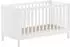 Vipack Babybett 70x140cm mit 3 Schlupfsprossen, Holz/Holzwerkstoff, weiß