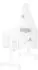 Roba Little Stars Babywiege 40x90cm, Holz, weiß/grau (288050WEV190-A)