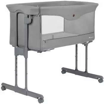 Bebeconfort Amara 2-in-1 Beistellbett & Stubenwagen, 0-9kg, Tinted Grey (2011077210)