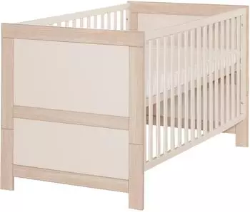 Roba Momo Kombi-Kinderbett 70x140cm, höhenverstellbar, Holz cashmere/Tristan Eiche (1911884)