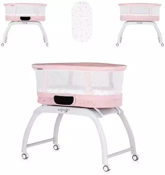 Chipolino Sogno 2-in-1 Beistellbett mit Spieltisch, Fernbedienung & eingebauter Waage