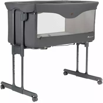 Bebeconfort Amara 2-in-1 Beistellbett & Stubenwagen, 0-9kg, Tinted Graphite (2011130210)