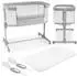 Moby-System LUNA Beistellbett 3-in-1, grau (LUNA 3in1)