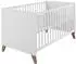 Roba Ole Babybett 70x140cm, höhenverstellbar, umbaubar, weiß (1911859)