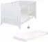 Roba Easy Sleep Gitterbett 70x140cm, weiß, höhenverstellbar (800000727091)