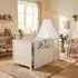 Roba Savanna Friends Babybett 70x140cm mit Matratze, Bettwäsche & Himmel (0195NG-4S286)