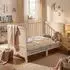 Roba Savanna Friends Babybett 70x140cm mit Matratze, Bettwäsche & Himmel (0195NG-4S286)