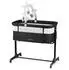 Momi REVO Multifunktions-Beistellbett, höhenverstellbar 72-82cm, mit Rollen (LOZE00021)