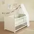 Roba Woodland Buddies Babybett 70x140cm, weiß/grün (0391W-3V283)