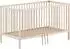 Vipack Dino Babybett 70x140cm, Buche natur, verstellbarer Lattenrost