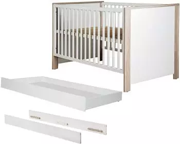 Roba OLAF Kombi-Kinderbett 70x140cm mit Umbauseiten und Bettkasten (1015777)