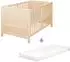 Roba Easy Sleep Gitterbett 70x140cm, höhenverstellbar, natur (0194NA-M)