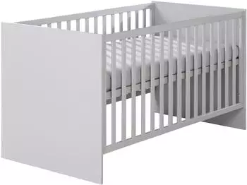 Roba Lea Gitterbett 70x140cm, hellgrau, höhenverstellbar (1911856)