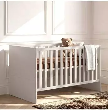Arthur Berndt Essentials Premium Babybett 70x140cm, weiß, Holzwerkstoff (800001823489)