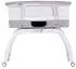 Chipolino Sogno Beistellbett 2-in-1, eingebaute Waage, Fernbedienung, grau