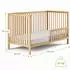 Kids Collective Gitterbett mit Rausfallschutz, Buchenholz, 60x120cm, natur