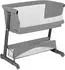 Lionelo Thomi Plus 5-in-1 Beistellbett/Reisebett/Sofa, grau (LO-THOMI PLUS GREY CONCRETE)