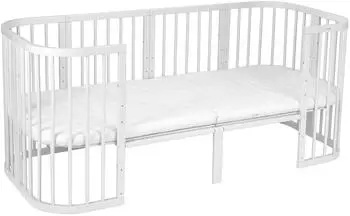 Waldin Erweiterung auf 174cm f&uuml;r 7in1 Babybett, wei&szlig; (EX-W)