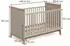 VitaliSpa Malia Babybett 70x140cm mit Matratze, Cashmere/Artisan-Eiche (58593)