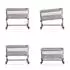 Cangaroo Always Together Beistellbett mit Schaukel, Matratze, verstellbar, beige