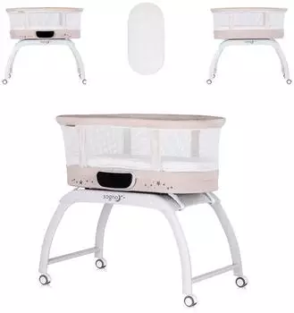 Chipolino Sogno 2-in-1 Beistellbett mit Fernbedienung & eingebauter Waage