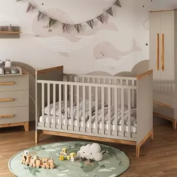 VitaliSpa Malia Babybett Cashmere/Artisan 70x140cm (58333)