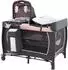 Costway Beistellbett 5-in-1 mit Matratze und Rollen, rosa, bis 36 Monate